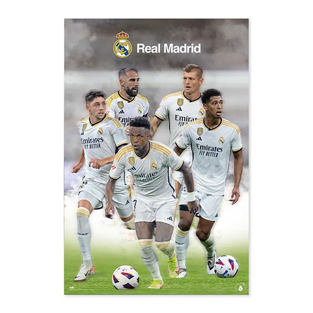 REAL MADRID CF レアルマドリード - JUGADORES 2023/2024 / ポスター - PGS